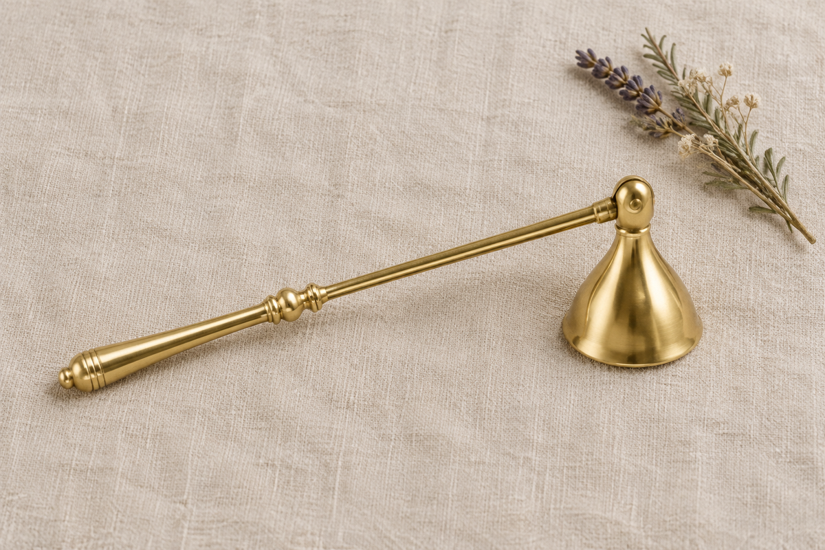 Flat-lay snuffer draft