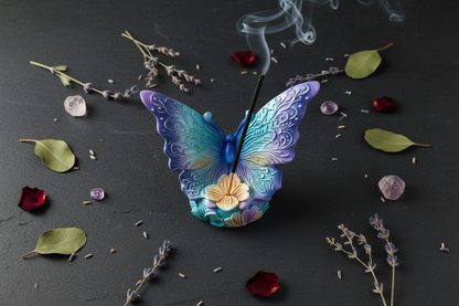 Butterfly Incense Holder, 4.25 Inches, alternate view