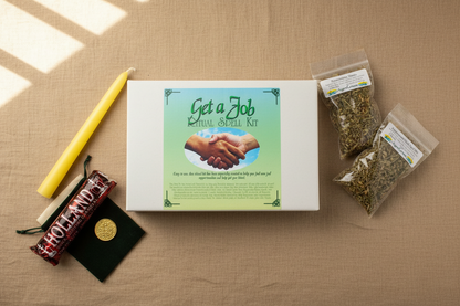 A Job Boxed ritual kit, alternate view