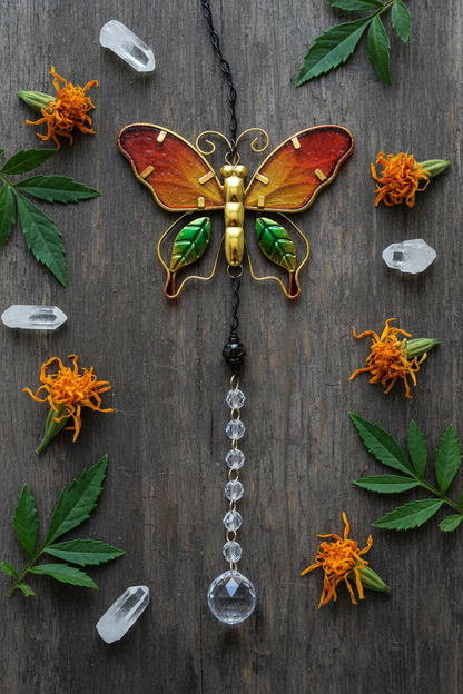 Butterfly Sun Catcher, 6" x 15", additional view
