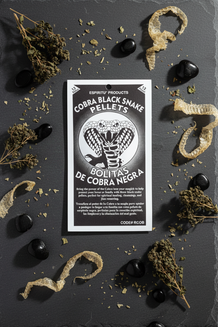 Cobra Black Snake Pellets by Espiritu, alternate view