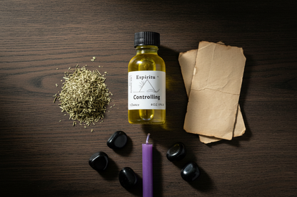 Controlling Oil by Espiritu, 1 oz, detail view