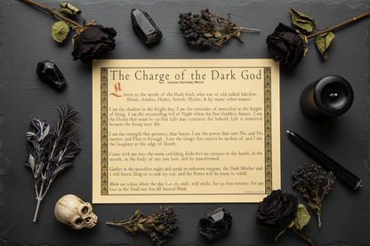 Charge of the Dark God Poster, 8.5" x 11", alternate view