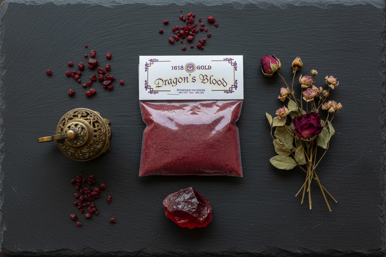 Dragon's Blood Powder Incense, 1 oz, additional view