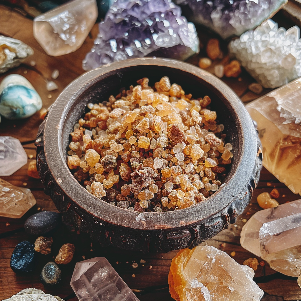 Frankincense & Myrrh Granular Resin Incense Mix 1.5 oz