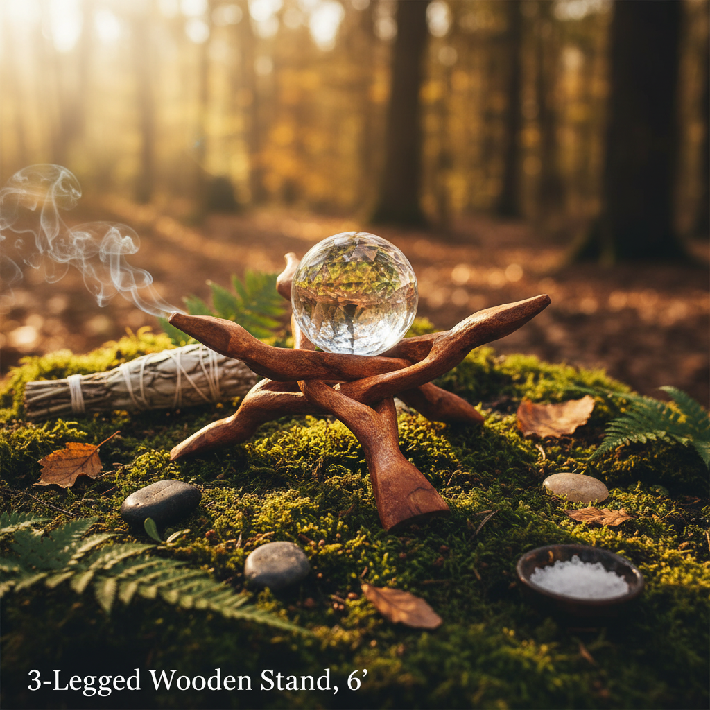 You will be generating high-quality product photos for an online stores product page. The product images should closely match the original products.
      Here is the prompt (IMPORTANT!): """A naturalistic scene showcasing the 6-inch hand-carved wooden sta