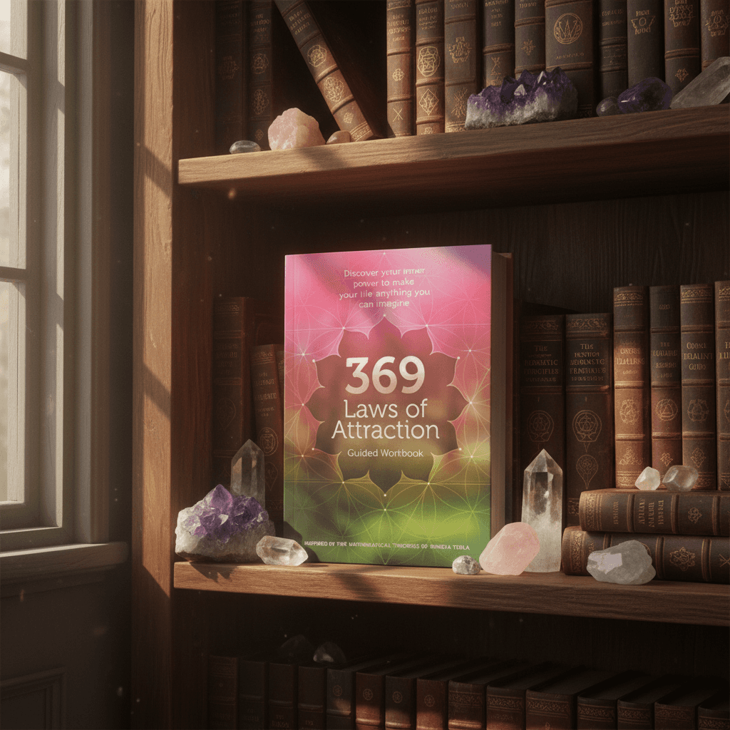369 Laws of Attraction Book, 6.1 x 8.4"