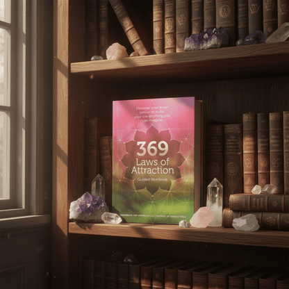 369 Laws of Attraction Book, 6.1 x 8.4"