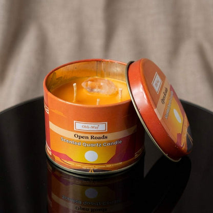 Abre Caminos Quartz Tin Candle, 120 gm