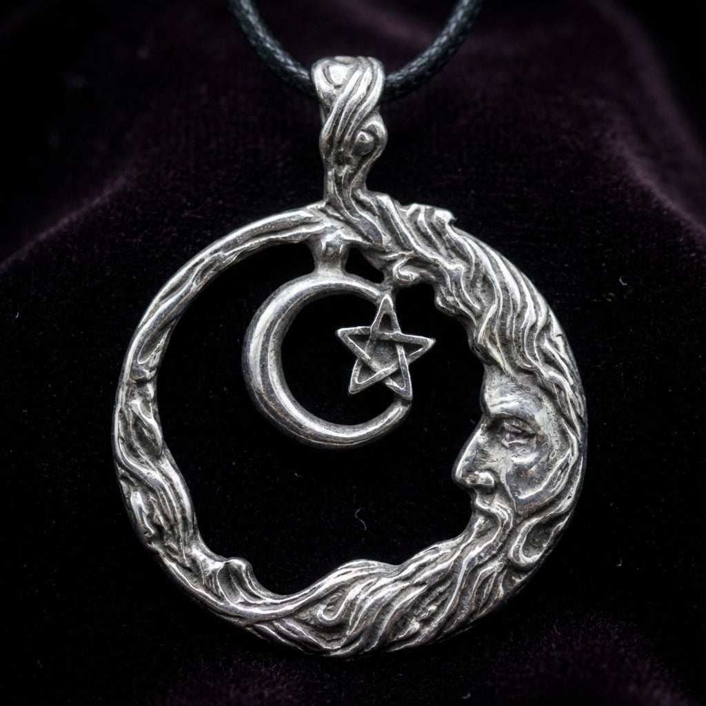 Wicca Wisdom Amulet, 1 1/4"