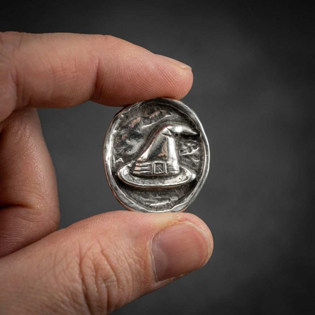 Witch's Hat pocket stone