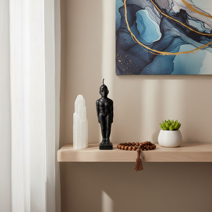 Black Man Candle, 6 3/4 Inches