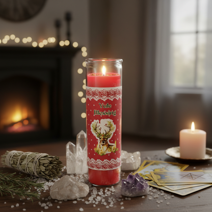 Yule Blessing aromatic jar candle
