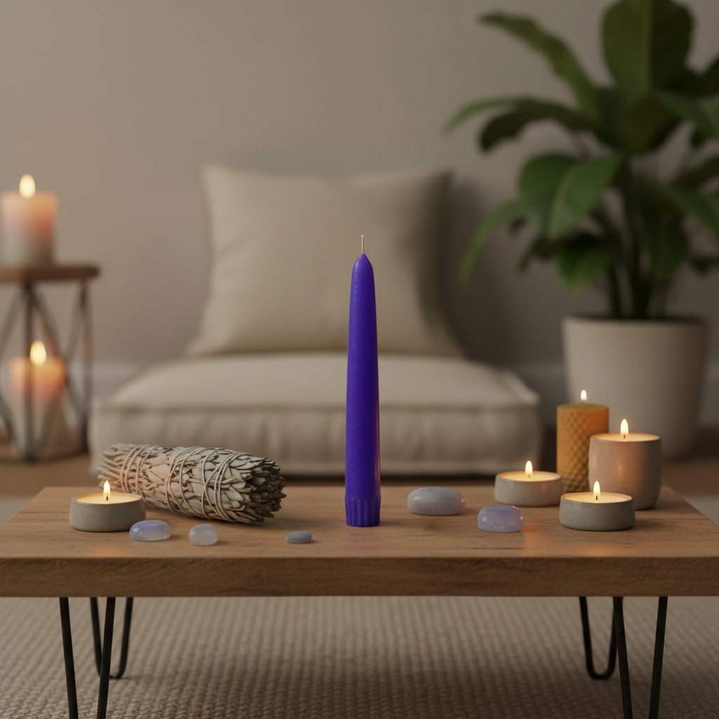Wholeness Runic ritual candle