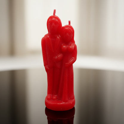 Red Marriage candle