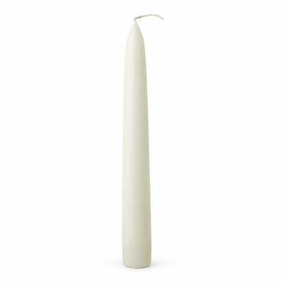 Glamour ritual candle on white background
