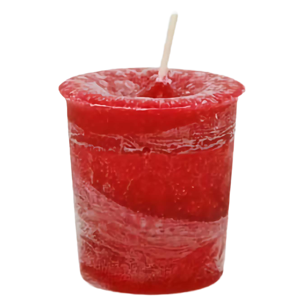 Courage Reiki-Charged Red Votive Candle