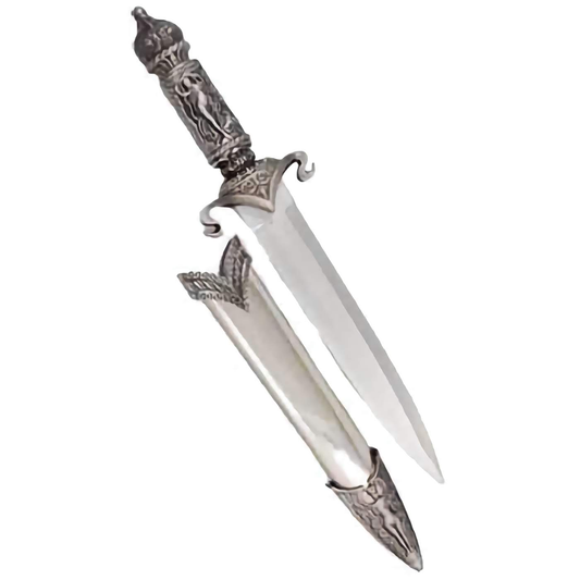 Goddess Athame ritual knife with intricate goddess design for spiritual protection and energy alignment