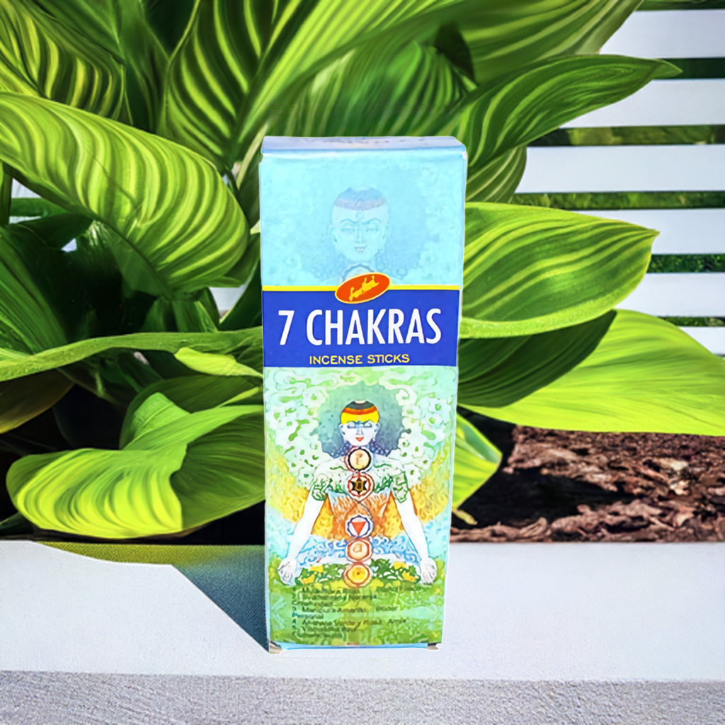 7 Chakras Incense Sticks, 120 pack