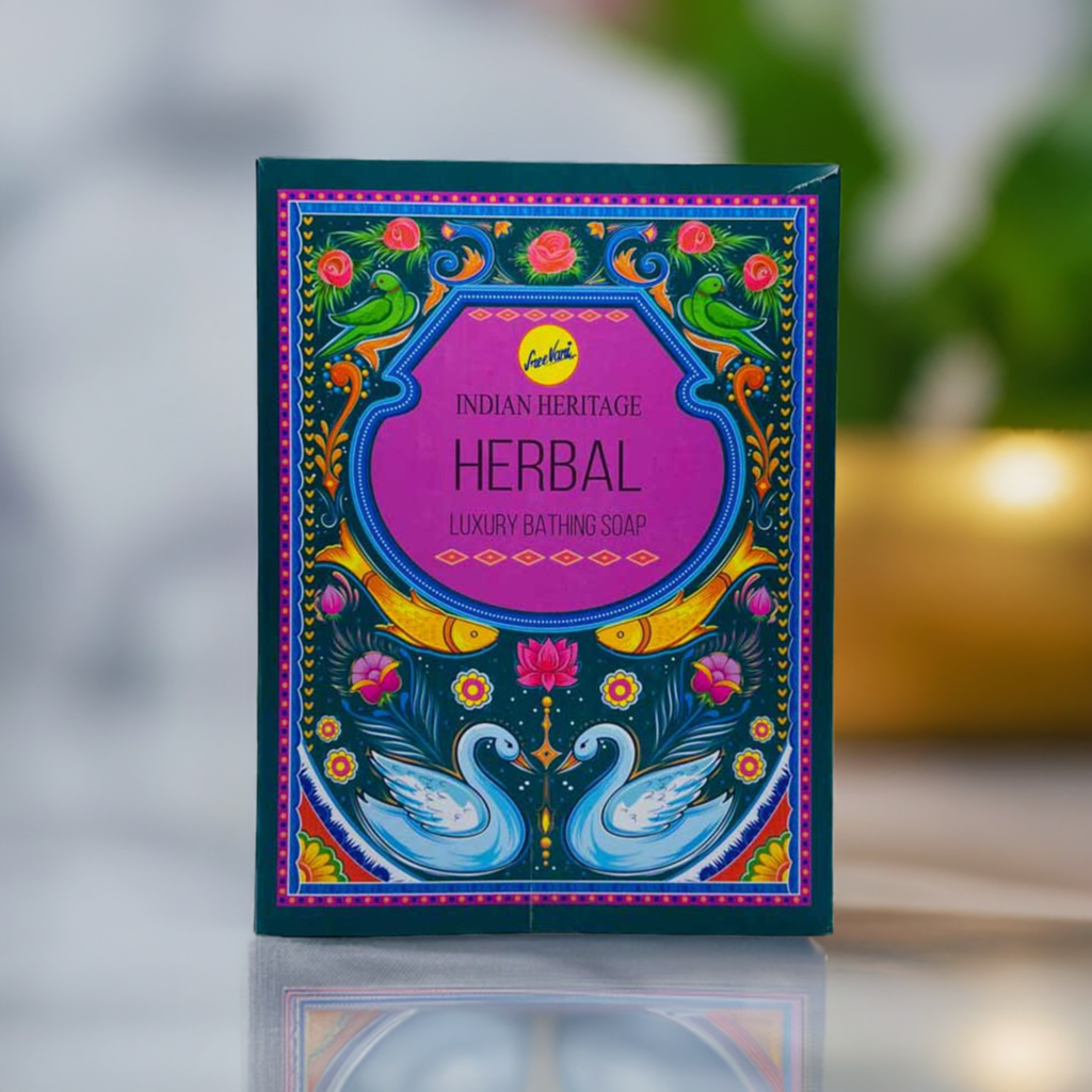 Indian Heritage Herbal Luxury Bathing Soap