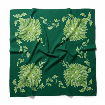 Green Man Caftan 3 ft Square