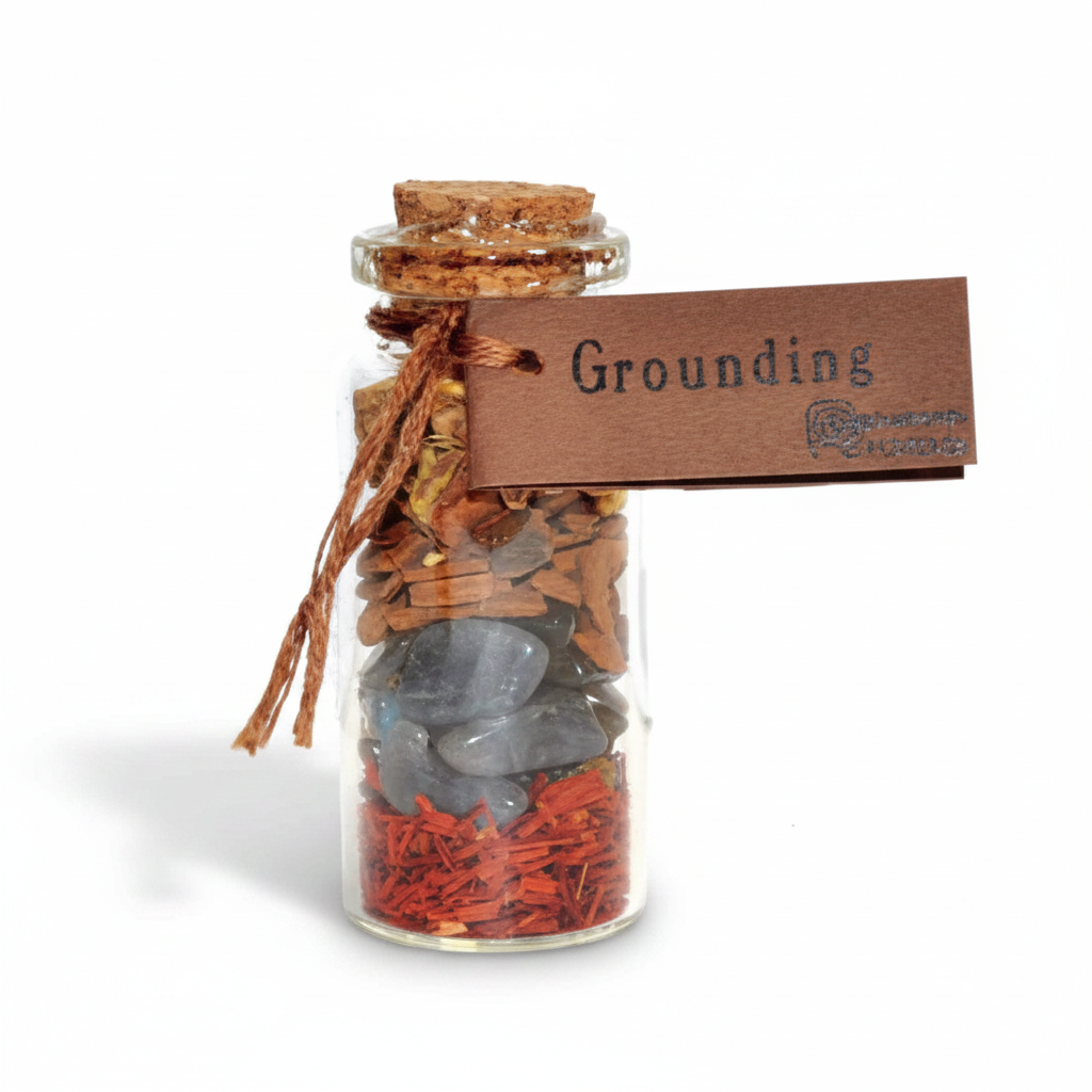 Grounding Pocket Spellbottle, 2 Inches