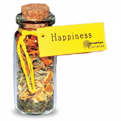 Happiness Pocket Spellbottle, 2 Inches