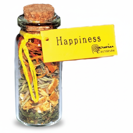 Happiness Pocket Spellbottle, 2 Inches