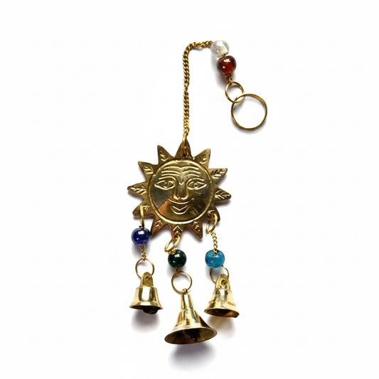 Happy Sun Wind Chime, 10"