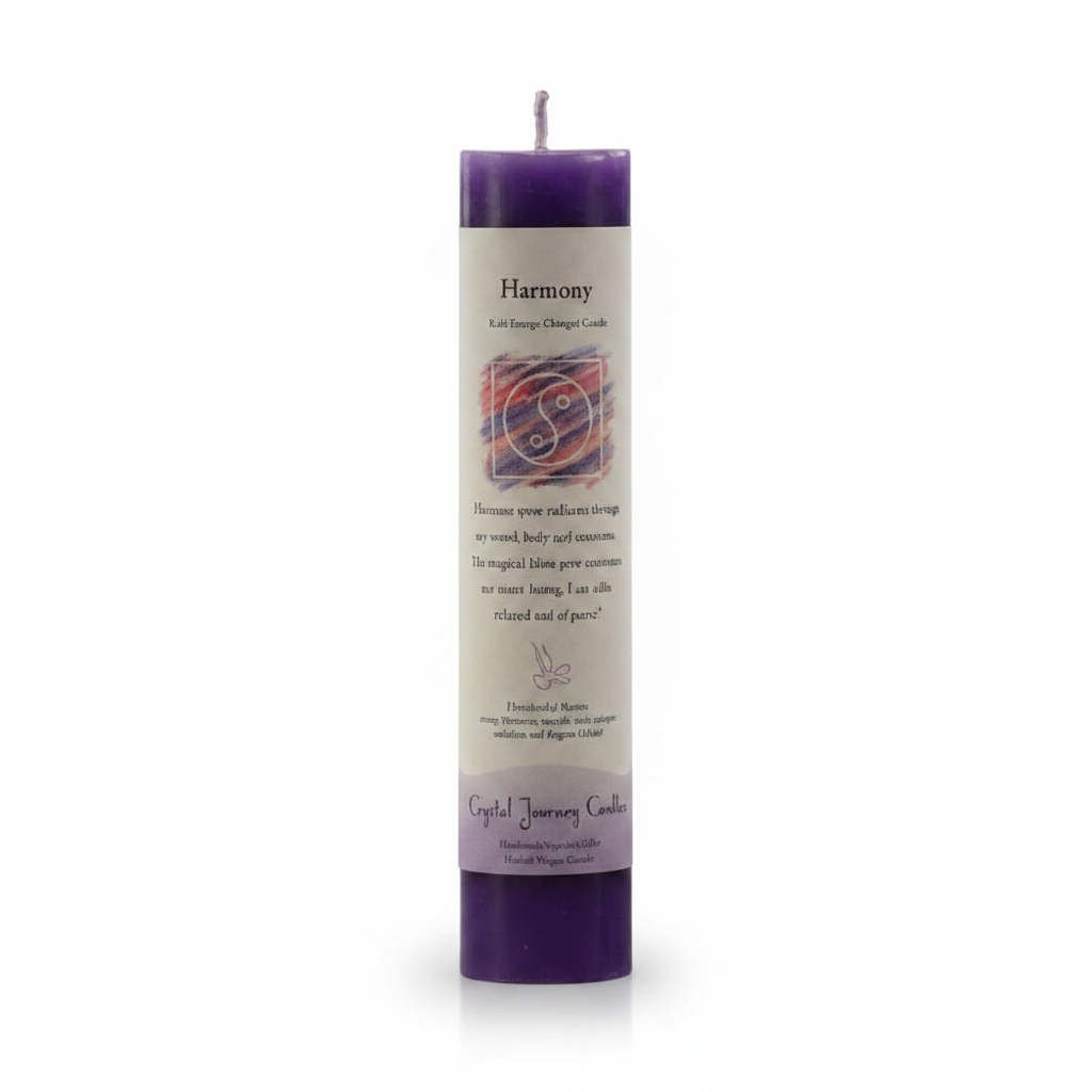 Harmony Reiki Charged Pillar Candle