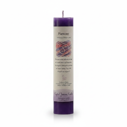 Harmony Reiki Charged Pillar Candle