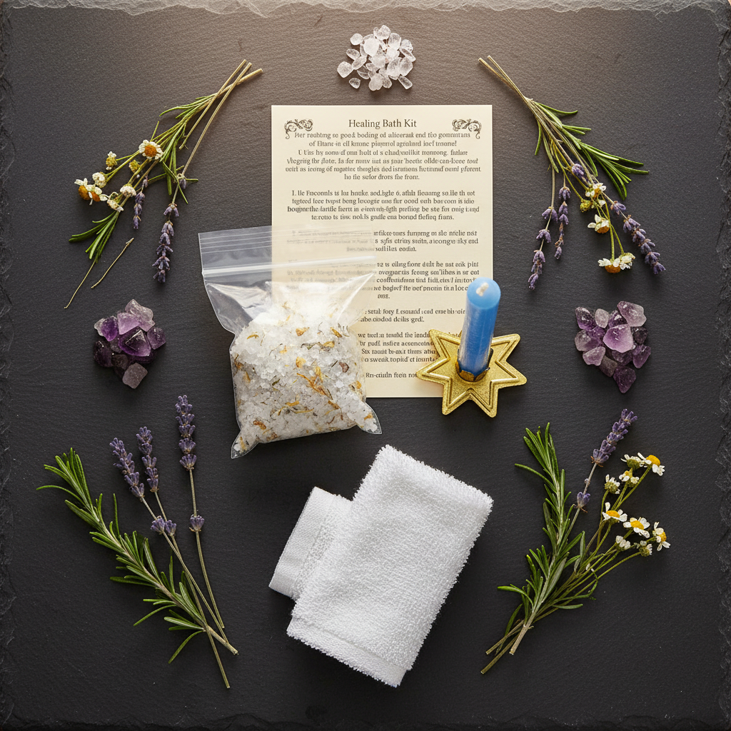Healing Bath Kit, alternate view