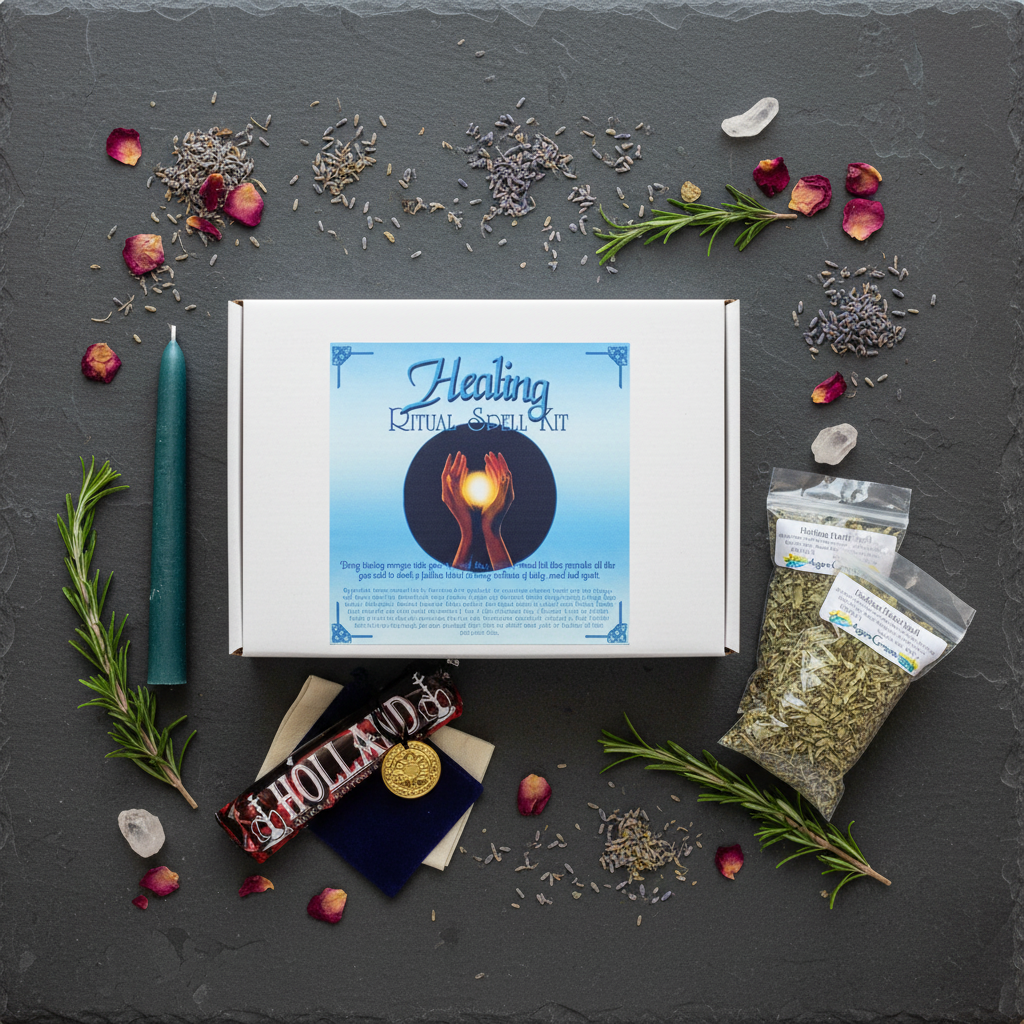 Healing Boxed Ritual Kit, alternate view