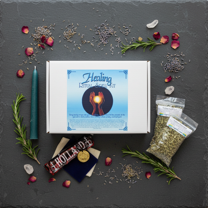 Healing Boxed Ritual Kit, alternate view