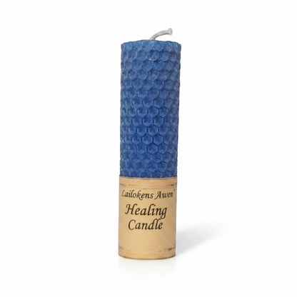 Healing Lailokens Awen Candle, 4 1/4"