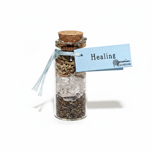 Healing Pocket Spellbottle, 2 Inches