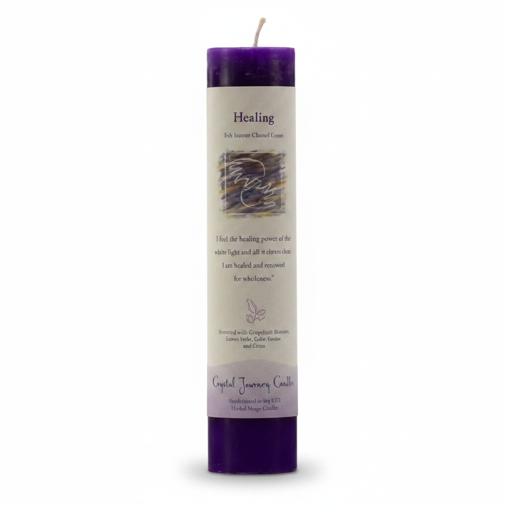 Healing Reiki Charged Pillar Candle