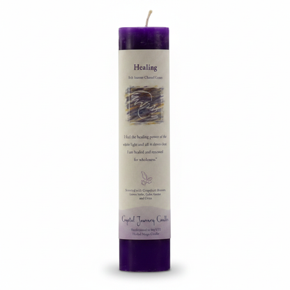 Healing Reiki Charged Pillar Candle