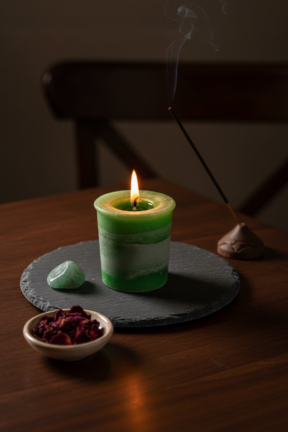 Heart Chakra Votive — Altar