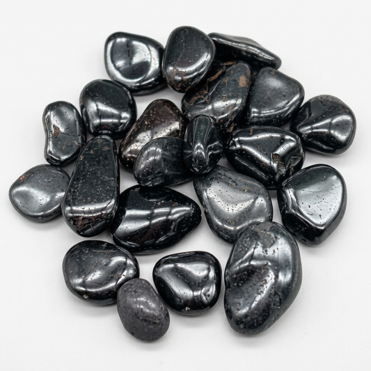 Hematite on white