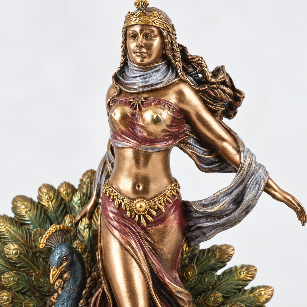 Hera statue detail