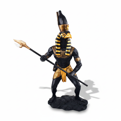 Horus Egyptian God Statue, 14 Inches