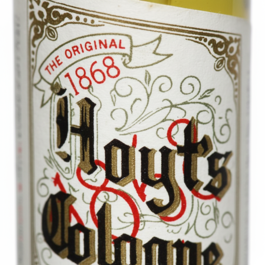 Hoyt's Cologne, 3/4 Fluid Oz, detail view