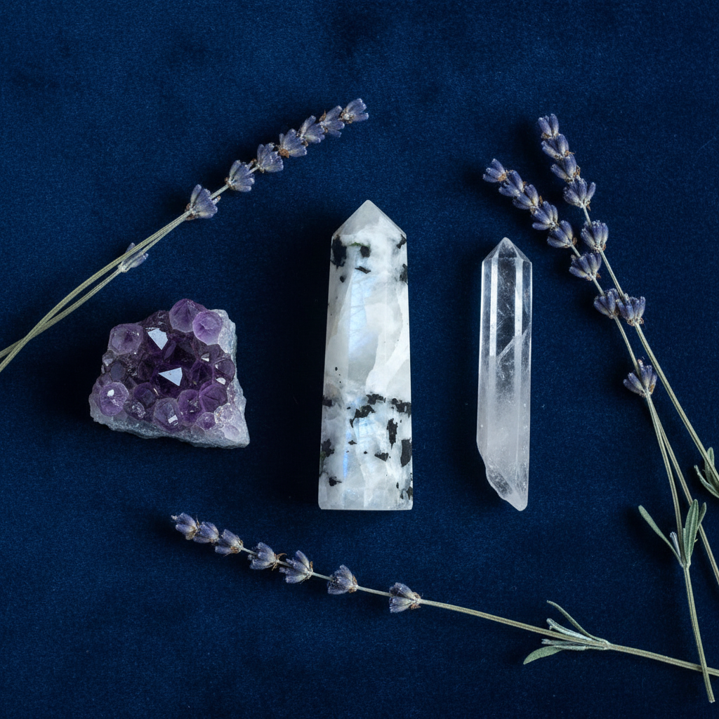 Rainbow Moonstone Obelisk, 1 3/4" - 2 1/2"