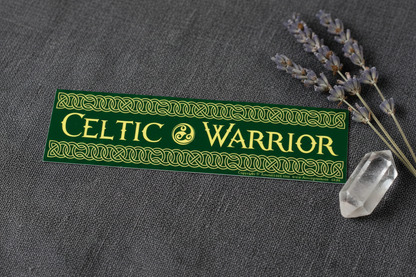 Celtic Warrior bumper sticker