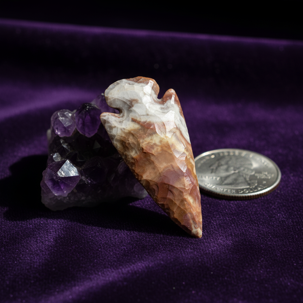 Indian Arrowhead Jasper, 2"