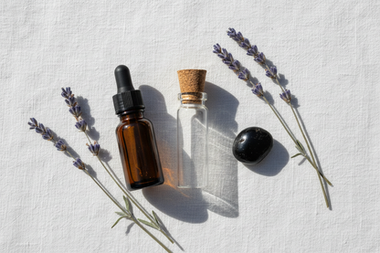 Glass Vial with Cork, 4 Dram