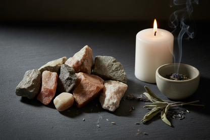 Mixed Untumbled Stones, Set of 1 lb