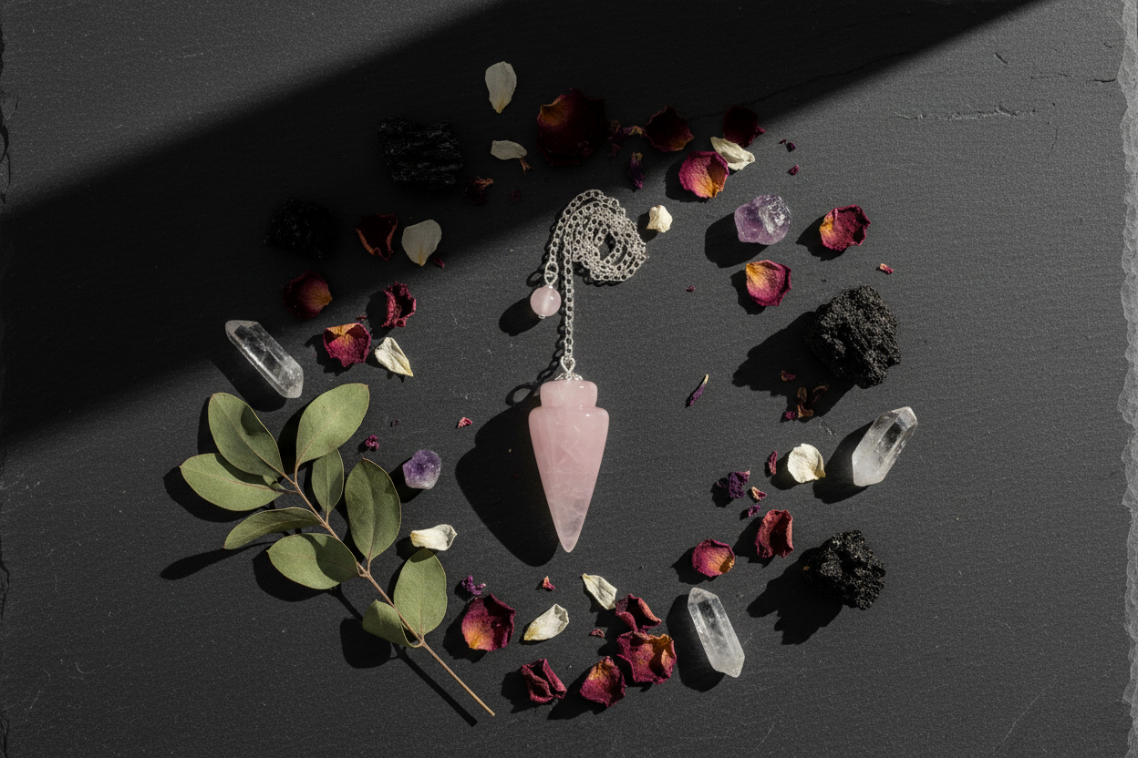 Rose Quartz pendulum