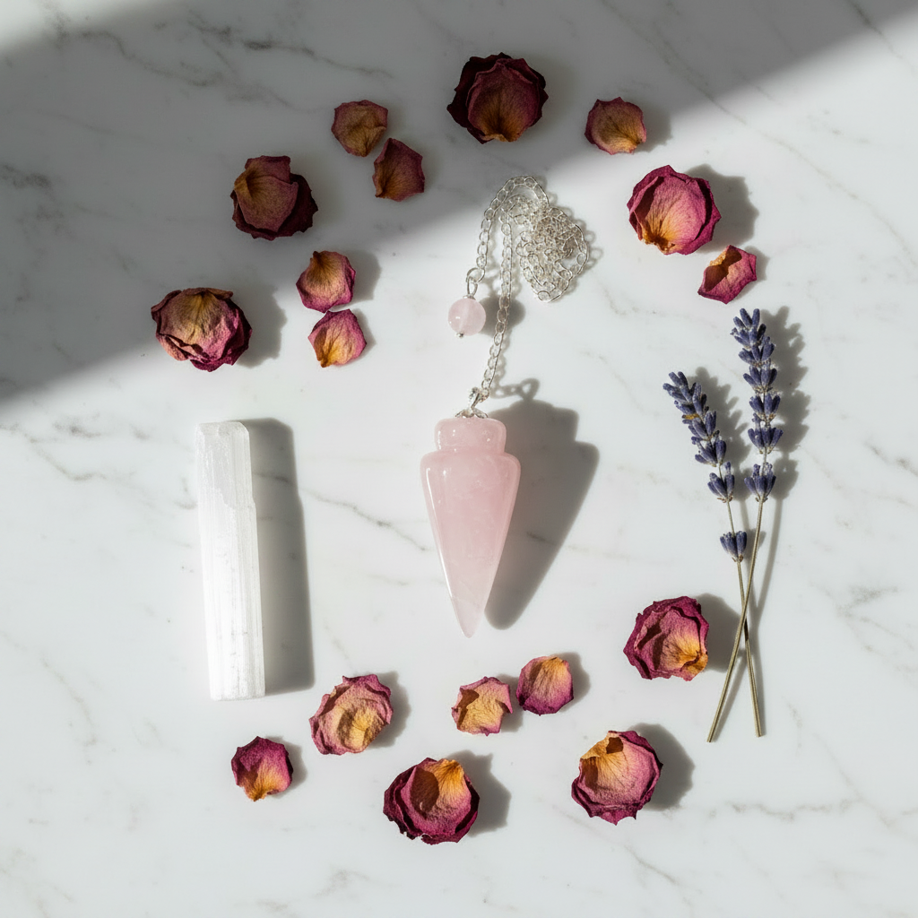 Rose Quartz pendulum
